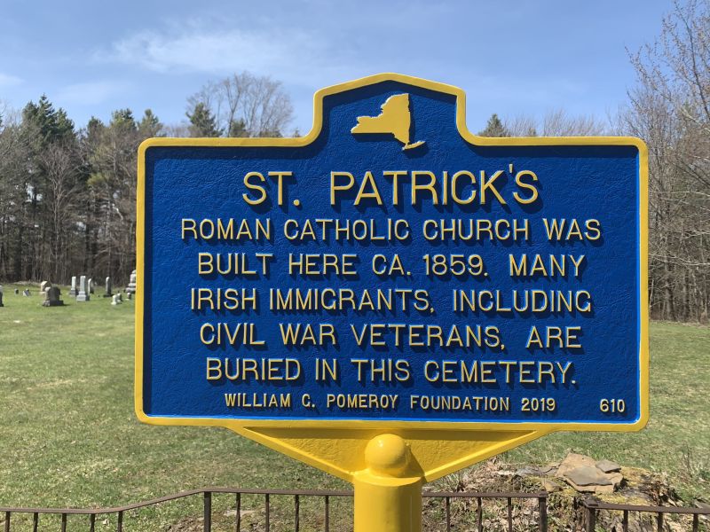 St Patricks Historic Roadside Marker