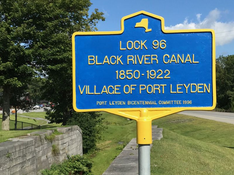 Lock 96 Historic Roadside Marker