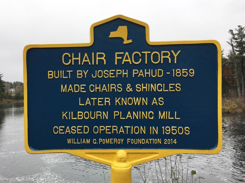 Chair Factory Historic Roadside Marker