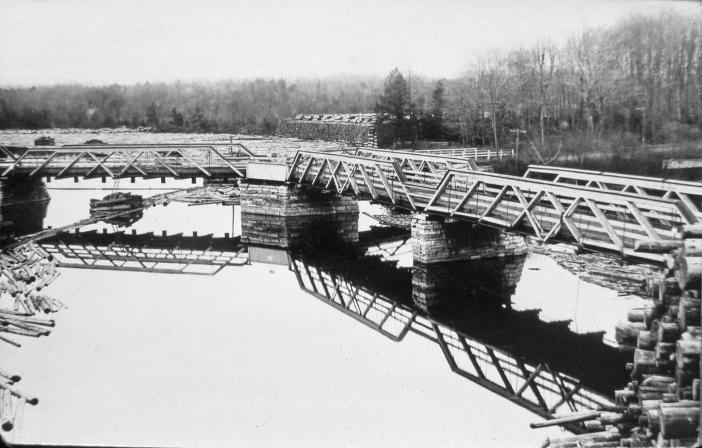 Lyons Fall Three Way Bridge